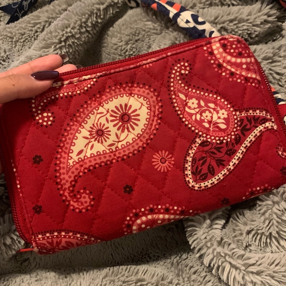 vera bradley RETIRED mess red wallet
